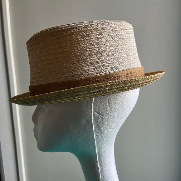 Cubavera Fedora Style Paper Fedora Hat S/M Neutral - Picture 3 of 9